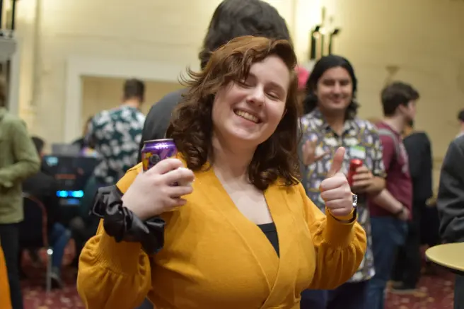 Natalie Raskin, GamesPond event host