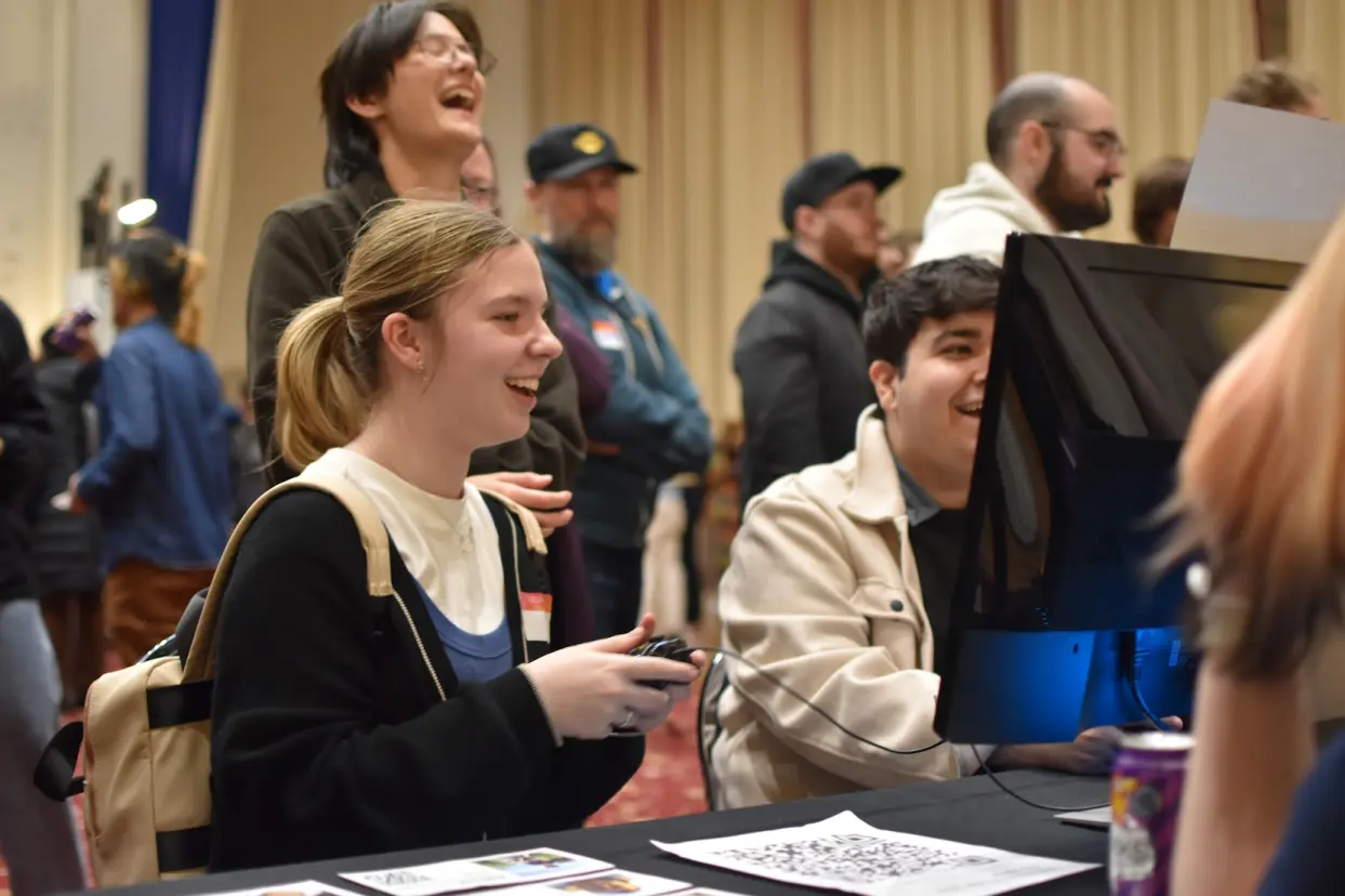 GamesPond audience having fun