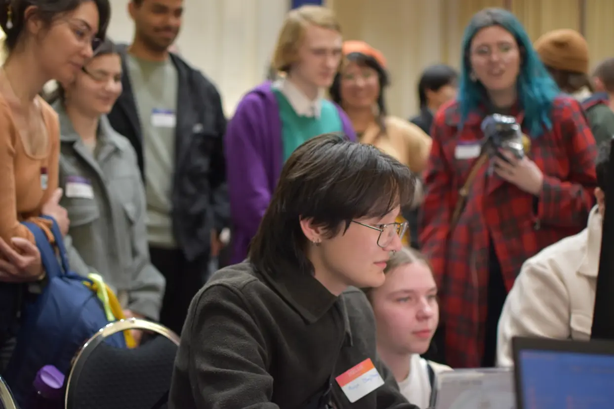 playing student games at GamesPond